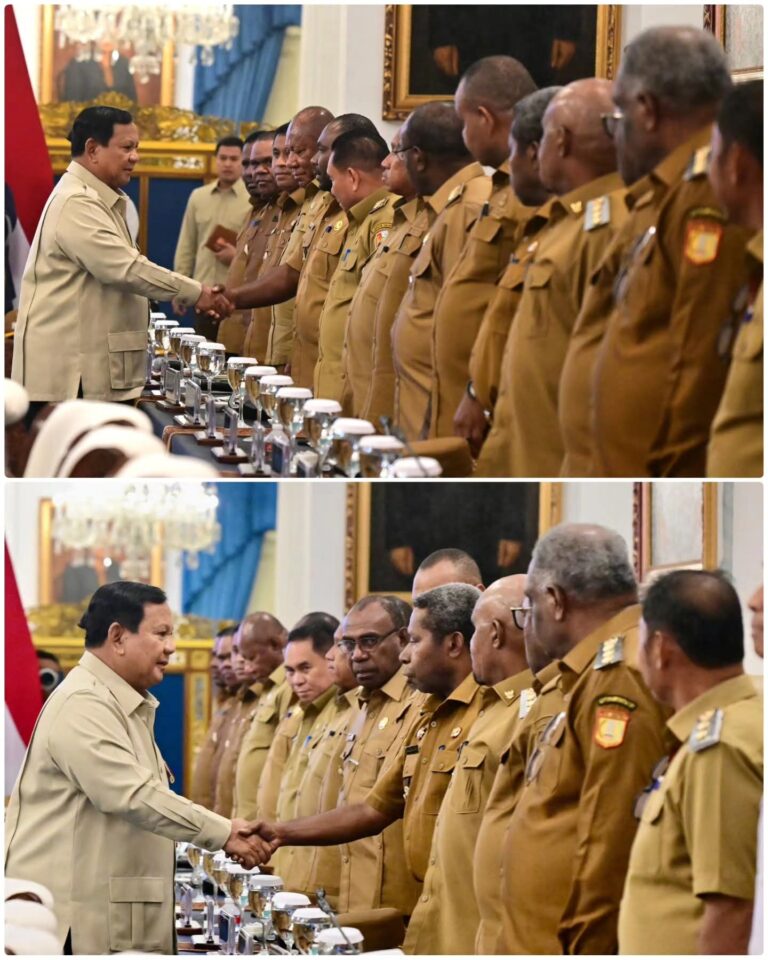 Kumpulkan Kepala Daerah se-Papua, Presiden Prabowo Dorong Swasembada Energi, Pangan, dan Infrastruktur