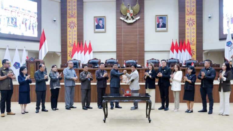 Tok! DPRD Sulut Sahkan Perda RTRW 2025-2044